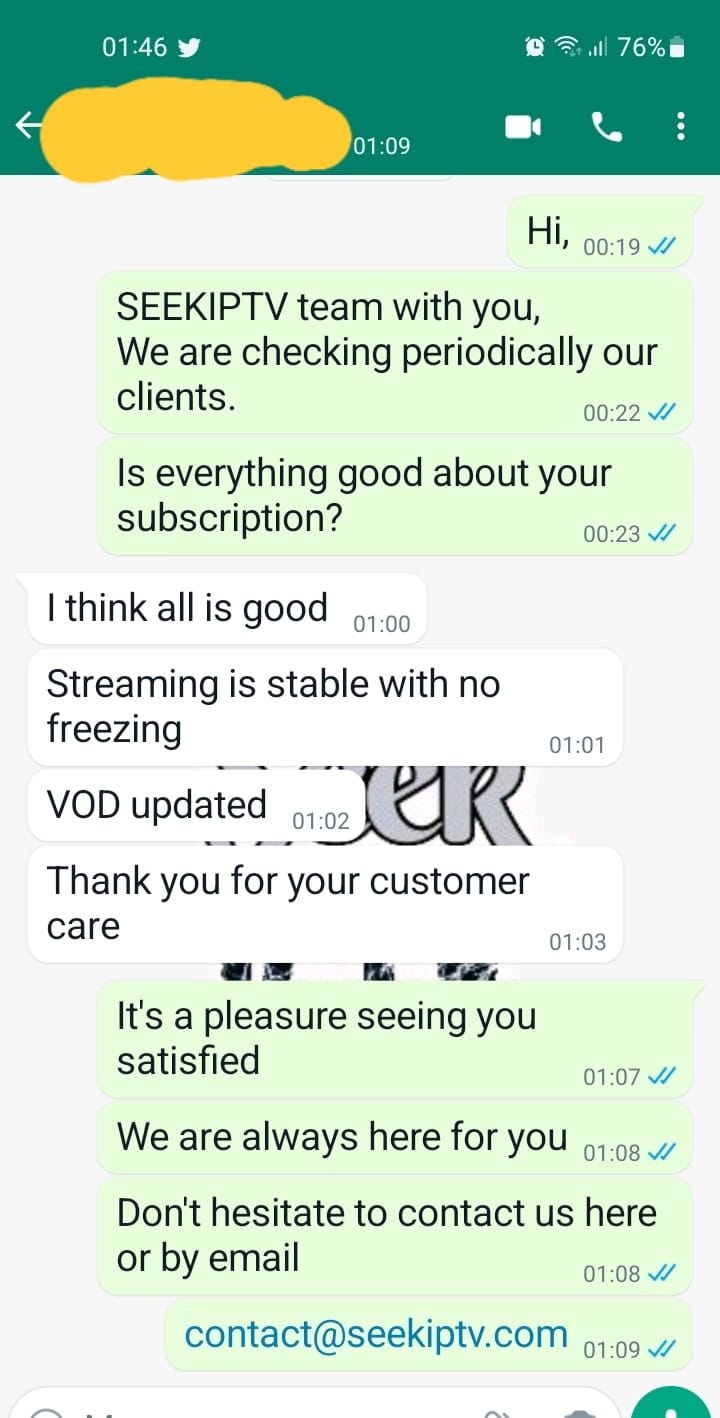 IPTV service